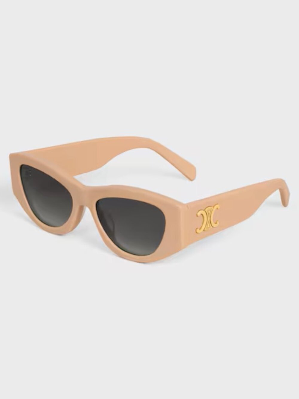 NWT CELINE WOMEN SUNGLASSES BEIGE NUDE EYEWEAR